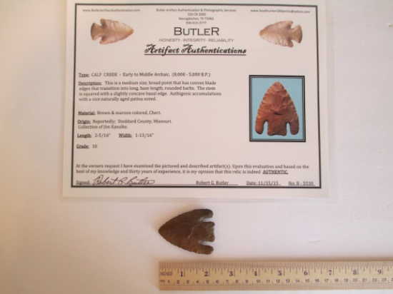 Chert Calf Creek Arrow Point