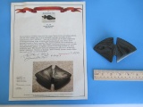 Middle Archaic Double Notched Butterfly Bannerstone