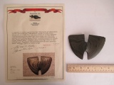 Middle Archaic Double Notched Butterfly Bannerstone