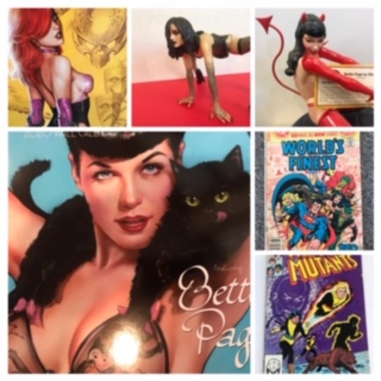 Comic Books, Pin Up & Fantasy Figures Auction