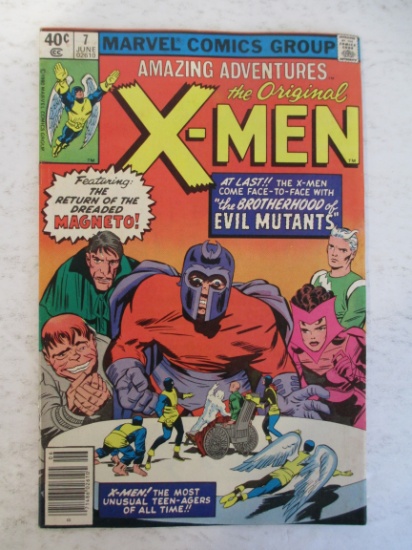 40 Cent AMAZING ADVENTURES THE ORIGINAL X-MEN Marvel Comic
