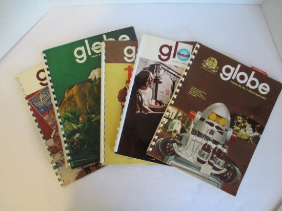 Lot of 5- Schlitz Globe Spotlight Employee Publications (A)