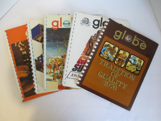 Lot of 5- Schlitz Globe Spotlight Employee Publications (C)