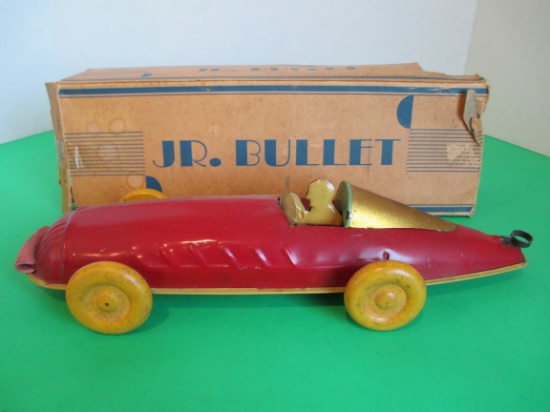 Rare 1920's Jr. Bullet Race Car by Buffalo Toy & Tool Works