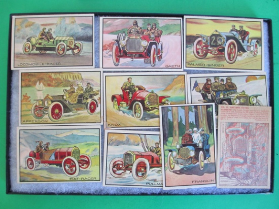 1950's 3D Reverse Automobile Cards-Lot of 10