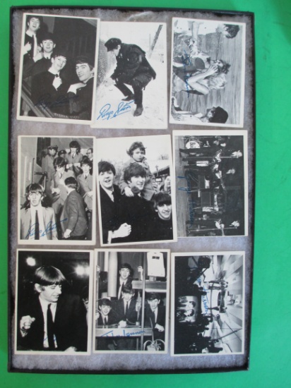 Topps Beatles Cards-Lot of 9
