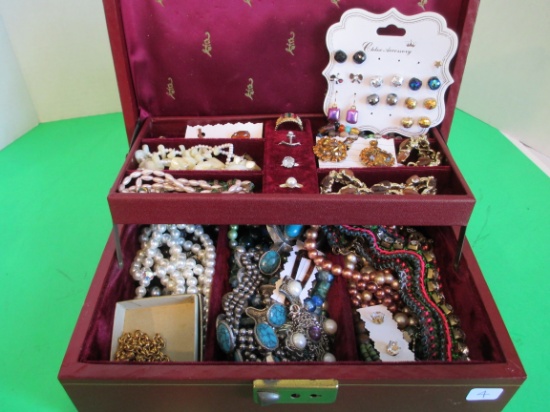 Estate Jewelry Lot with Box