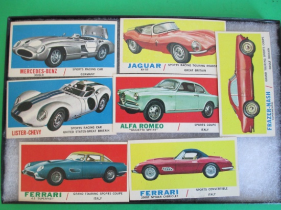 Topps 1950's Sports Car Cards-Loty of 7