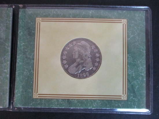 1829 Pre Cival War Silver Bust Half Dollar