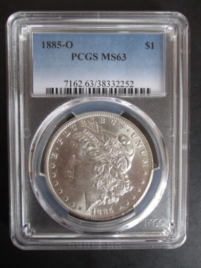 1885-O PCGS MS63 Morgan Silver Dollar