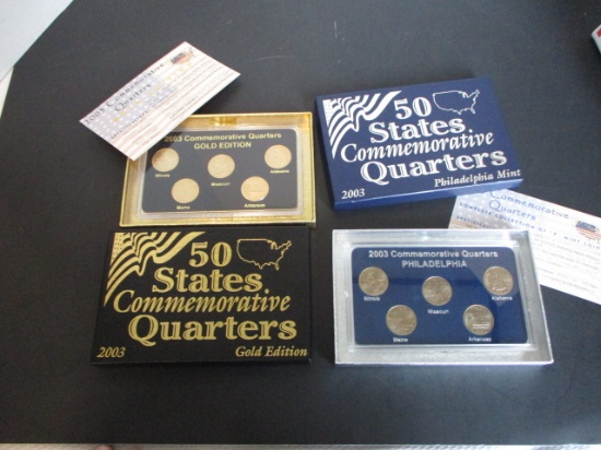 2003 50 States Commemorative Quarters-Lot of 2