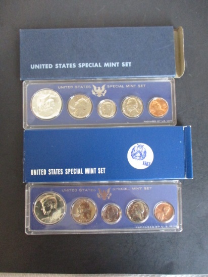 United States Special Mint Sets-1966 & 1967