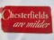 1940's Chesterfields Cigarette Advertising on Cardstock