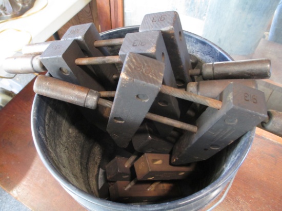 Lot of 6- Jorgensen Wooden Clamps