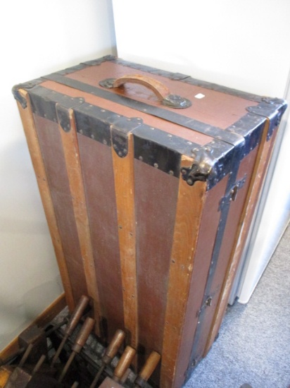 Rectangular Wooden Trunk