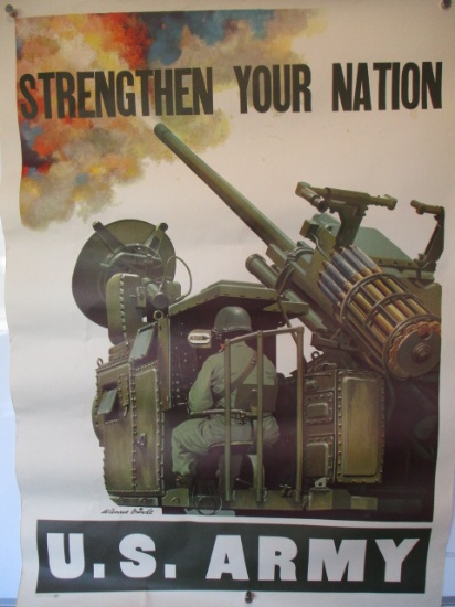 WWII U.S. Army Poster
