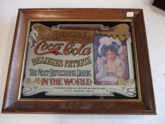 Coca-Cola Advertising Mirror