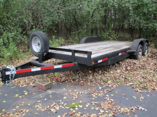 16' Dual Axle Car Trailer-14,000 Lbs