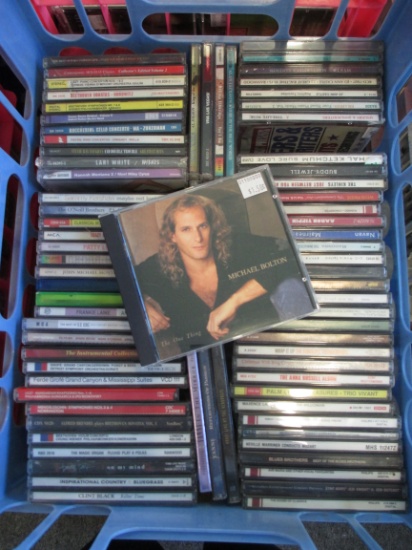 Full Milk Crate of CDs (C )
