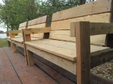 Wooden Benches-Lot of 6 2'x4'