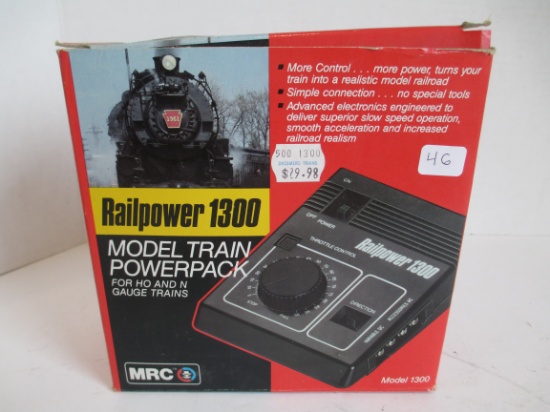 MRC Rail Power 1300 Model Train Power Pack