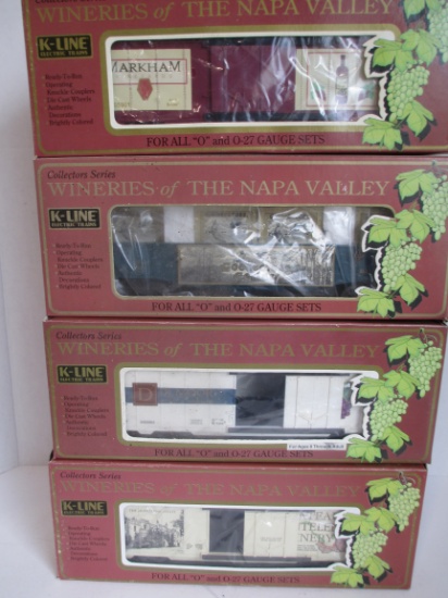 K-Line Wineries Of Napa Valley Lot Of 4 Various Cars-B