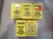 Sheridan/Benjamin Empty Containers-Lot of 5