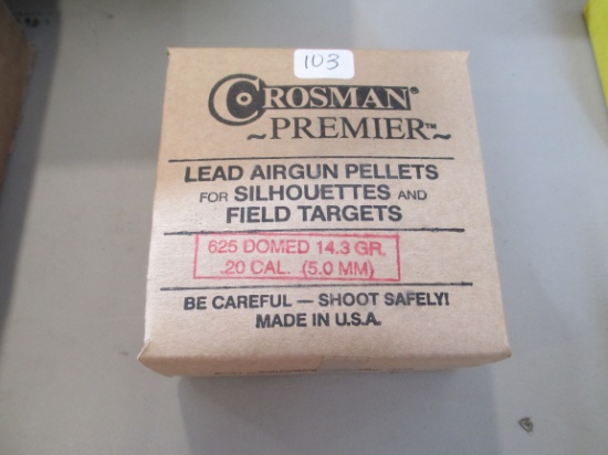 Crosman Premier Lead Air Rifle Pellets .20 Cal.