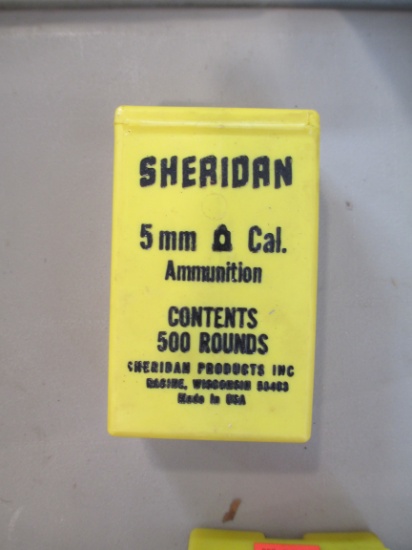 Sheridan Air Rifle Pellets 5mm (.20 Cal.)-A