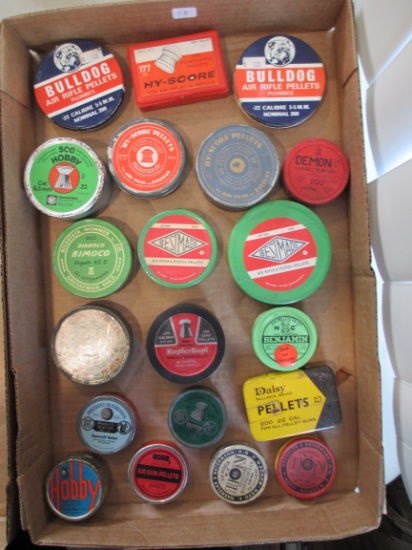 Special Item!!! Instant Collection Of Air Rifle Tins-Lot of 20