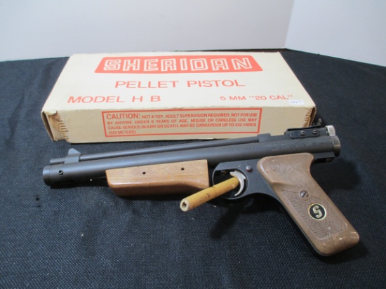 Sheridan Vintage "H Series" Multi Pump Air Pistol 5mm (.20 Cal.)
