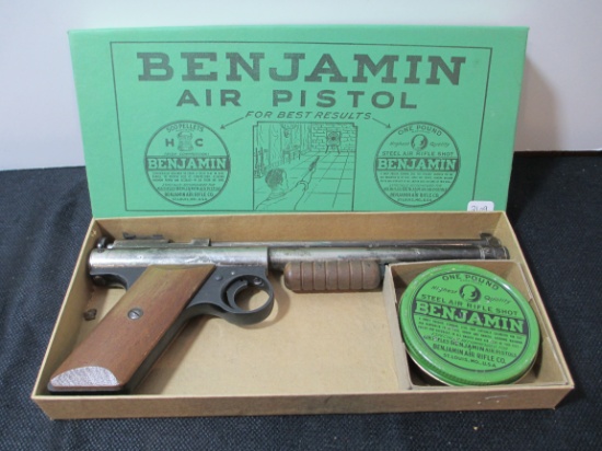Benjamin Franklin Vintage Multi Pump Air Pistol "Model 130" 1946-1985 5.5mm (.22 Cal.)
