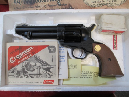Crosman Vintage "Model 44" Air Revolver .177 Cal.