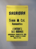 Sheridan Air Rifle Pellets 5mm (.20 Cal.)-B