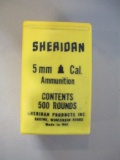 Sheridan Air Rifle Pellets 5mm (.20 Cal.)-C