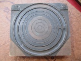 Original Sheridan Target Printing Block-A