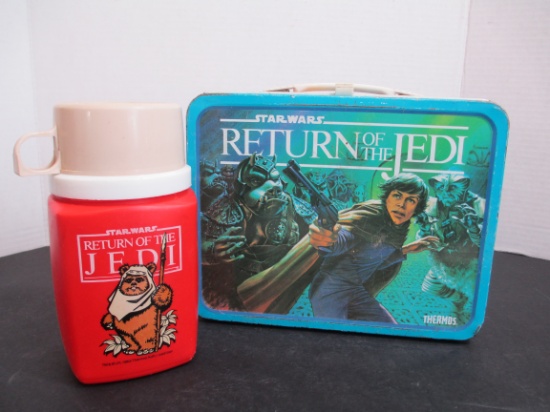 Thermos Star Wars Return of the Jedi Lunchbox with Thermos Inside