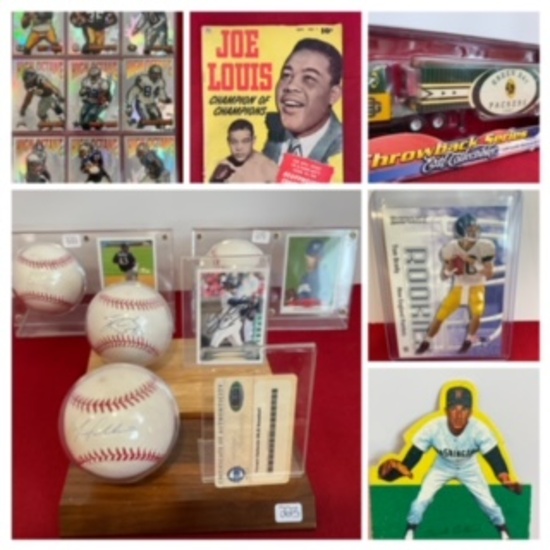 Sports Collectibles, Cards and Memorabilia