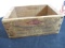 Western Lead Air Rifle Shot Wooden Crate