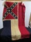 Unique Cloth Confederate Flag