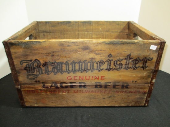 Braumeister Lager Beer Advertising Crate