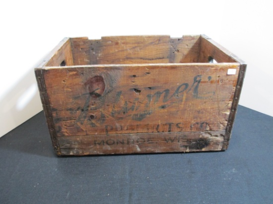 Bloomer Brewing Co. Advertising Crate