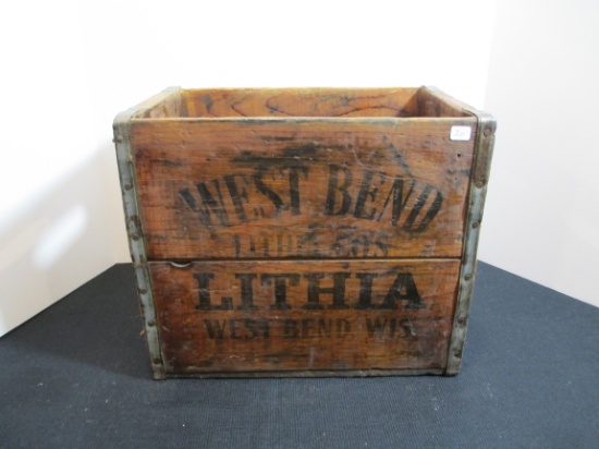 West Bend Lithia Brewing Co. Advertising Crate