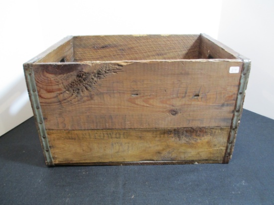 Kingsbury Brewing Co. Advertising Crate