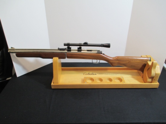 Sheridan "C9 Series" Muti-Pump Air Rifle 5mm Cal. with Weaver Marksman 4X Scope