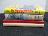 Civil War hard Cover books-Lot of 4