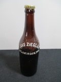 Louis Ziegler Brewing Co. Embossed Bottle