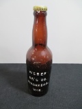 Weber Brewing Co. Embossed Bottle