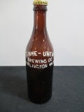 Finke-Uhen Brewing Co. Embossed Bottle