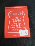 Vintage Sheridan Diablo Target 5mm Pellet NOS Containers